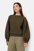 Âme antwerp kim sweatshirt khaki green wm12